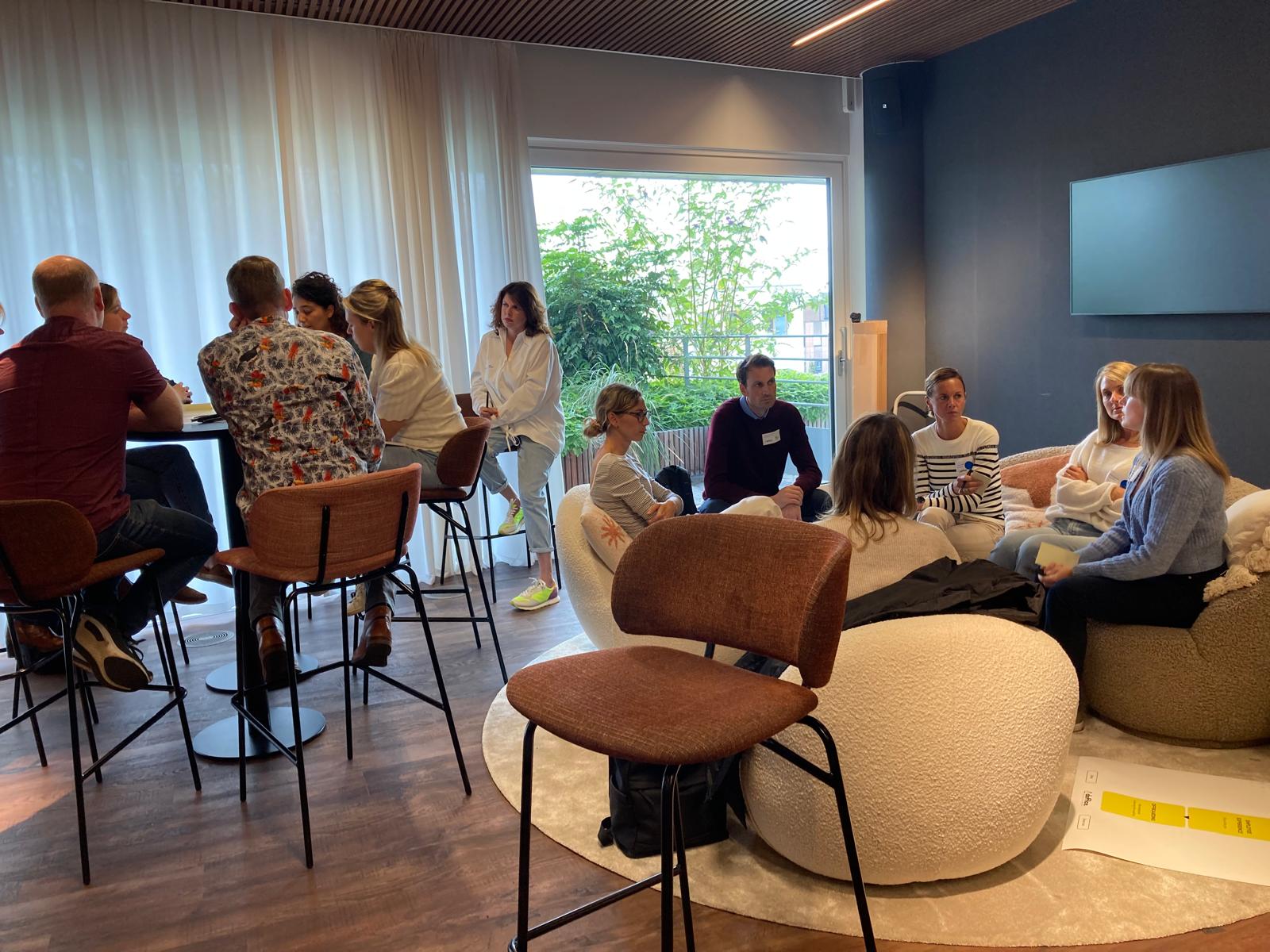 Brainstorm sessie met hr-professionals over attraction.